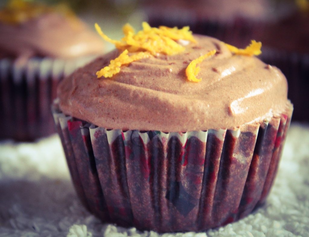 spiced chocolate orange cupcakes