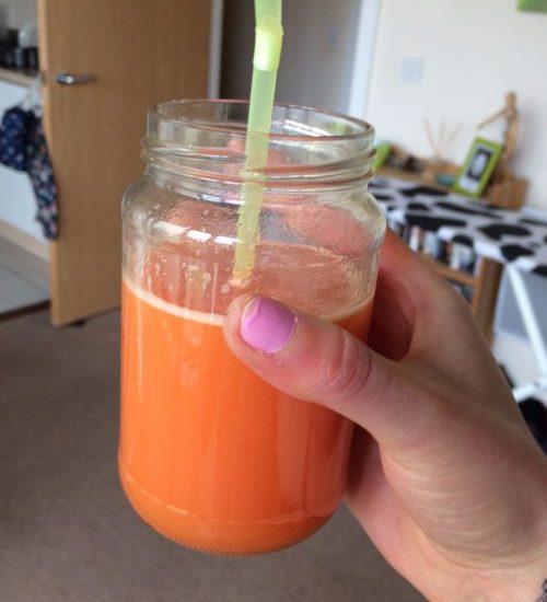Summery Blood Orange and Carrot Juice