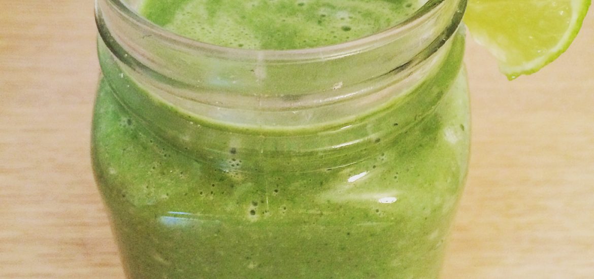 kale and lime smoothie