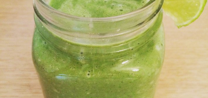 kale and lime smoothie