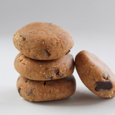 no-bake mini chocolate chip cookies